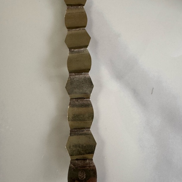 Blue and Silver Bracelet with Turquoise Stones and Antique Metalwork - Picture 5 of 11